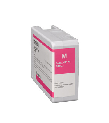 Epson Blue Cartridges-for Epson C6510 and C6010-magenta, SJIC36P-M, T44C3