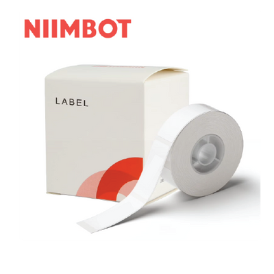 Niimbot Genuine Matt Black Synthetic labels  with  45mm Round shape -- M3 / M2 Printers
