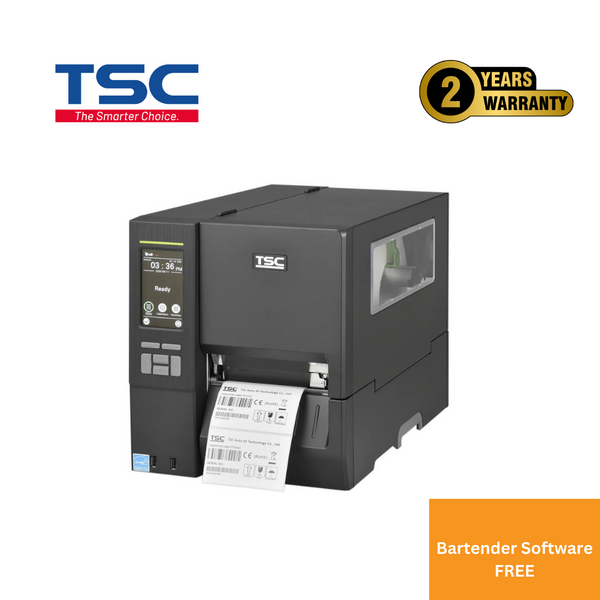 TSC MH 341T Thermal Transfer Label Printer, USB and Ethernet port