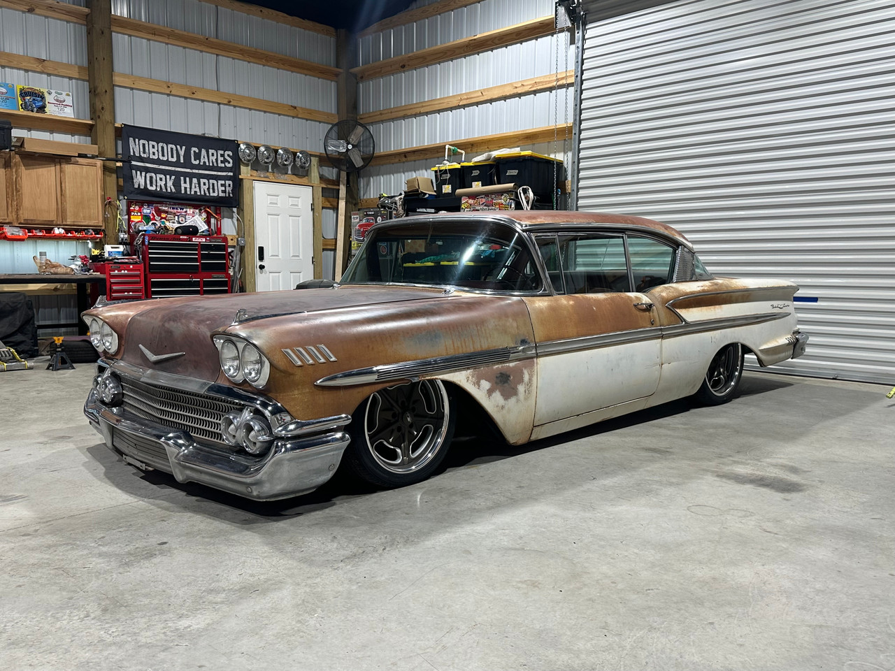 NEW! 58'-64' Impala Front Bag Brackets