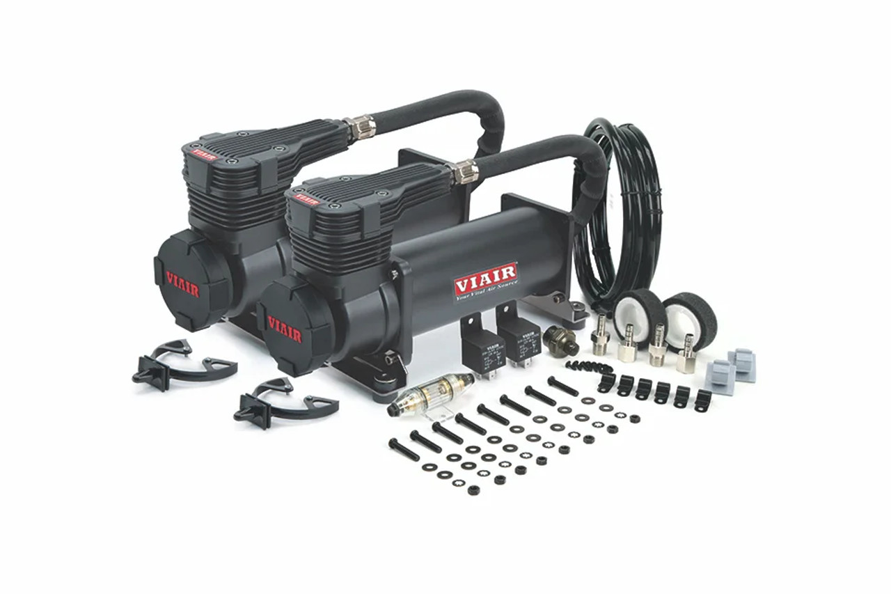 VIAIR 485c dual pack, 200psi (Stealth Black)