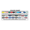 MJM International - 118-5HD-10-QT-C - Color Chart