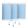 Winco - Privess Basic 3 Panel Steel Frame Folding Screen with Premium Sure-Chek® Color Vinyl # 3139