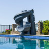 SR Smith - Helix2 Pool Slide, Gray Granite - 640-209-58124 - Sleek rotomolded design for maximum durability