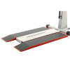 SCIFIT - PRO1000 Seated Upper Body Exerciser - Premium Seat - PRO1031-INT - Heavy-Duty Wheelchair Ramp, Approximately 1½” high for manual and powered wheelchair accessibility. Provides increased stabilization and a sturdy foundation.