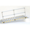 Roll-A-Ramp - Aluminum Handrails - Straight Ends 19' - 4040-19