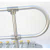Roll-A-Ramp - Aluminum Handrails - w/ Single Loop End 5' - 4040-5L1 - Loop End
