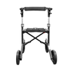 Triumph Mobility - Escape Rollator Charcoal- 19" seat height Petite # 500-15191 front view
