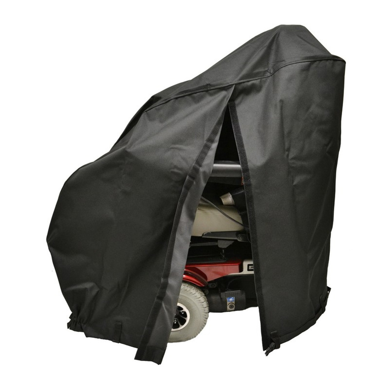 Diestco Powerchair Cover V5311 - Reg HD w/Full Back Slit 48"H x 18"W x 44"L  Circumference 124”