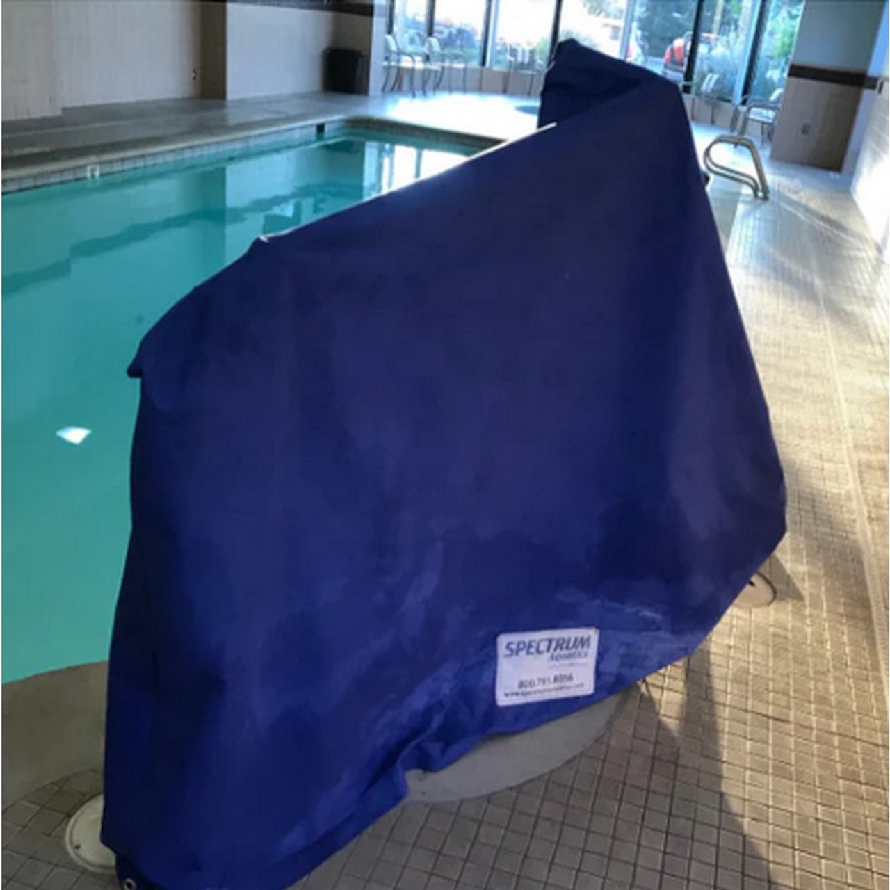 Spectrum Aquatics - Motion Trek BP 400 Pool Lift - No Anchor - 400 lbs. - ADA compliant - 163371 - Cover