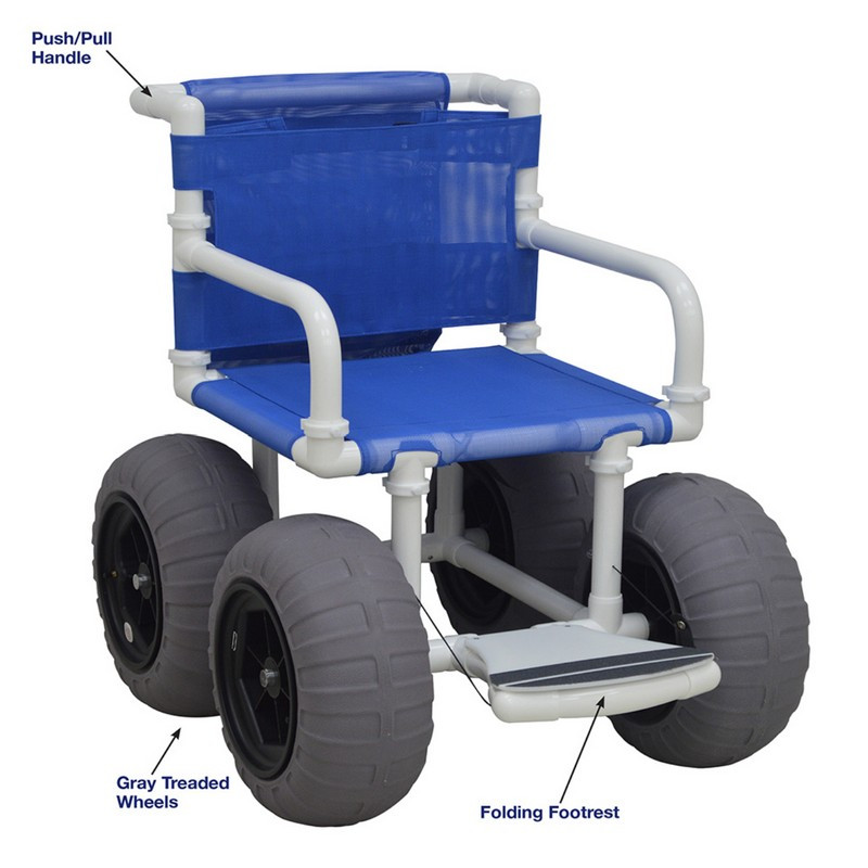 MJM International | All Terrain Chair/Recreational Chair w/Storage