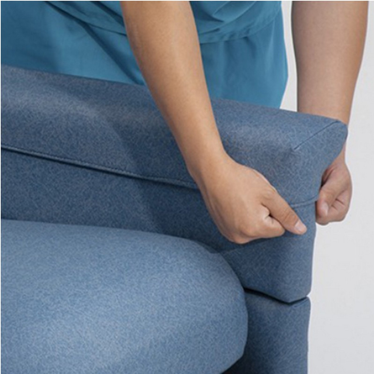 Winco - XL Elite Care Cliner w/Swing Away Arms (Nylon Casters) - 6950 - Armrest Cover - Easy-to-clean covers that minimize wear and tear on recliner arms. NOTE: The style of arm covering varies based upon the chosen chair model. 