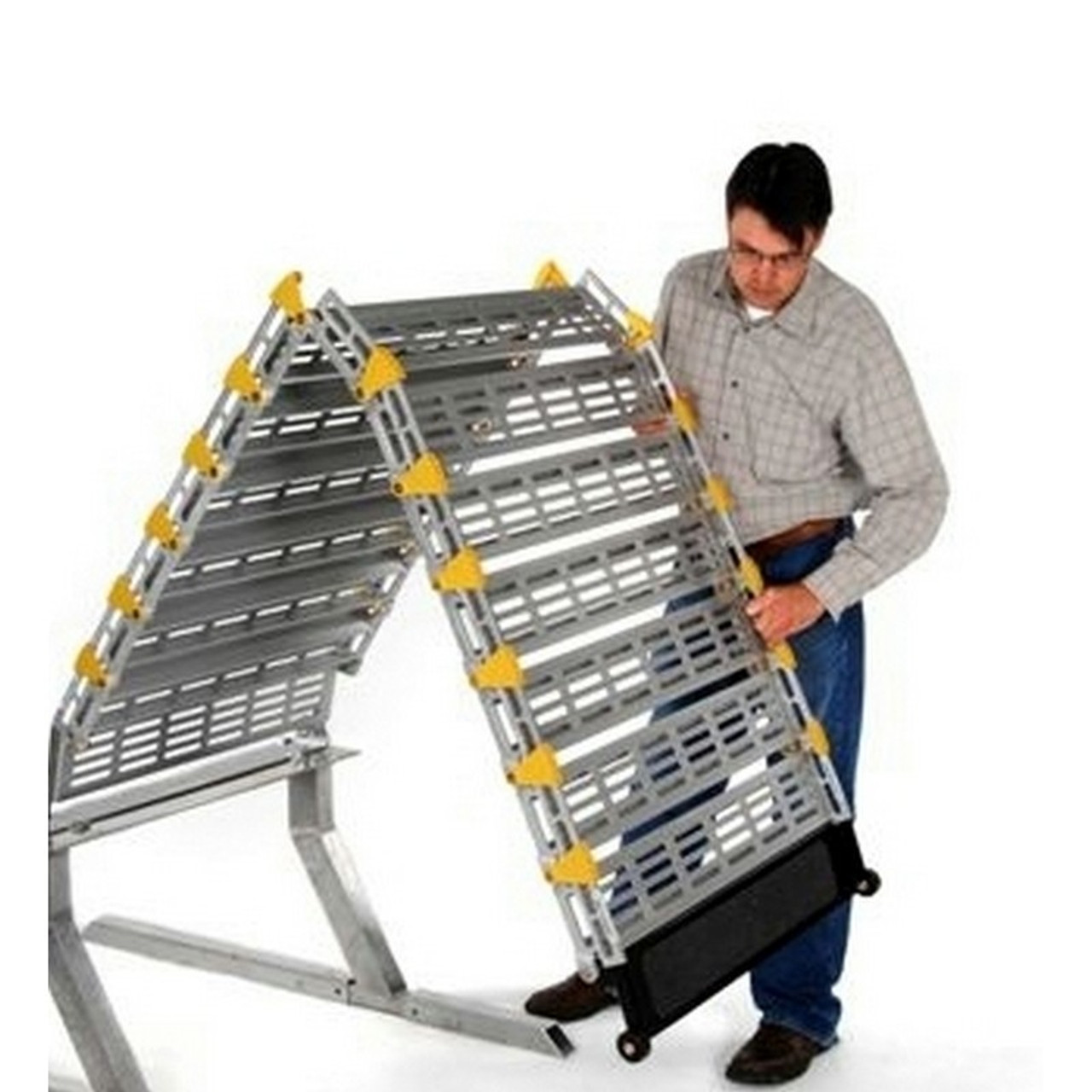 Roll-A-Ramp - Van Ramp, Non-Powered, 36" x 9' - MF-36.9