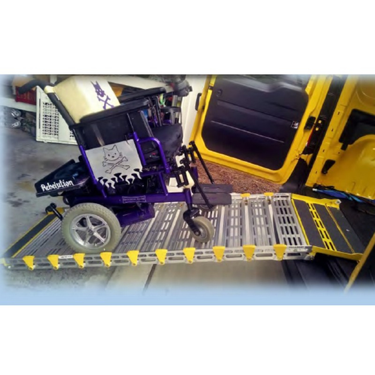 Roll-A-Ramp - Van Ramp, Non-Powered, 36" x 9' - MF-36.9 - The perfect van access solution for those looking for an economical option for wheelchair or scooter access.