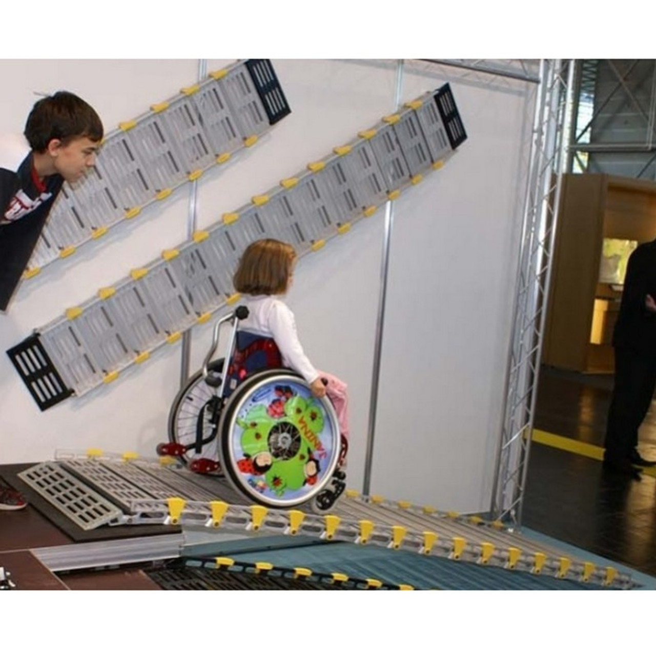 Roll-A-Ramp - Portable Wheelchair/Scooter Ramp - 30"x6 - A13005A19 - Ideal for wheelchairs or scooters.