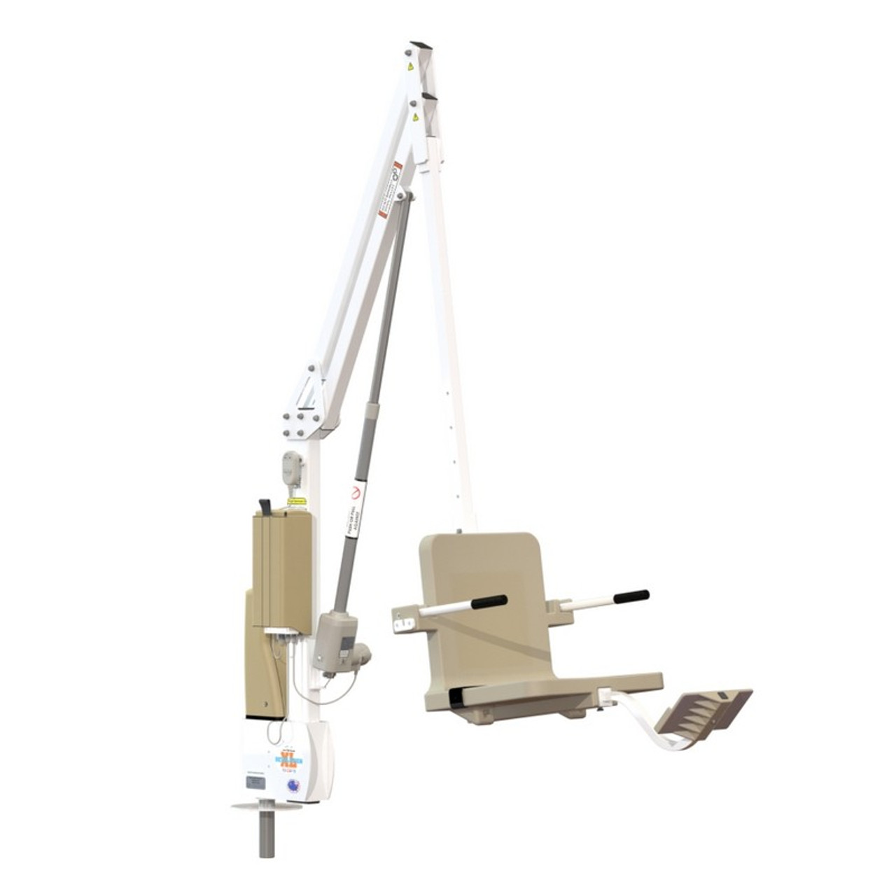 Aqua Creek - Lift - Revolution XL Deep Draft - 400lb Cap, No Anchor - White/Tan - F-REVXL-DD-T