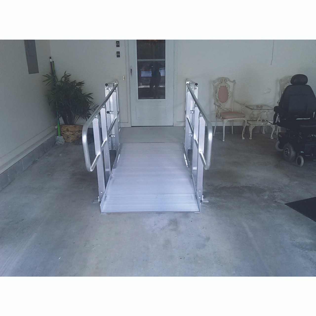 PVI - Modular XP Ramp w/Handrails - 36" W x 31' L - MXP31.0 - Can be easily moved or reconfigured