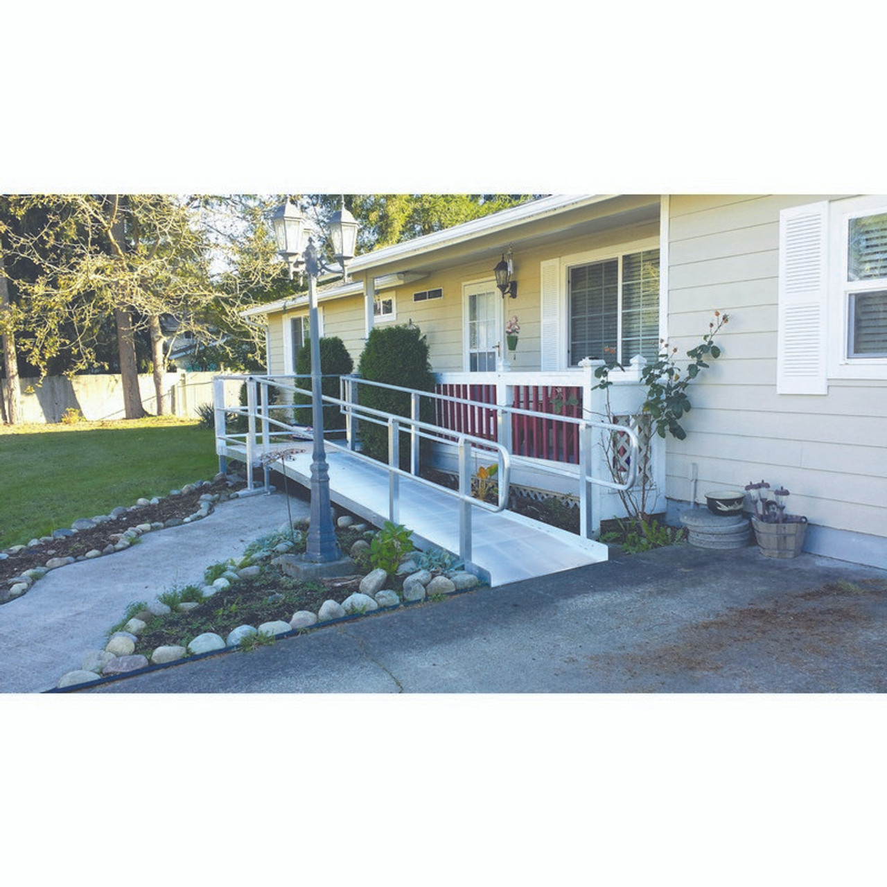 PVI - Modular XP Ramp w/Handrails - 36" W x 31' L - MXP31.0 - Multiple configurations to accommodate most situations