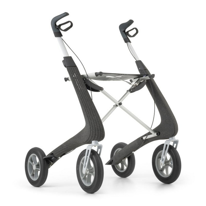 byACRE | Nordic Pioneer - Granite Black - Rollator - Outdoor & Indoor