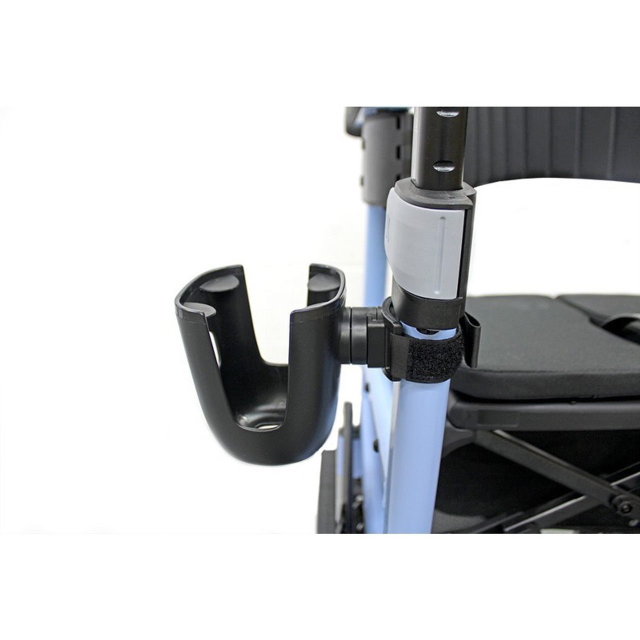 Triumph Mobility - Escape Rollator Charcoal- 19" seat height Petite # 500-15191 - Universal - cup holder attached 