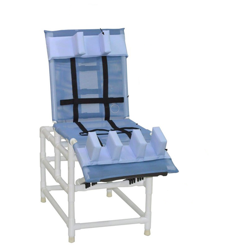 MJM Int. - XL Multi-Pos. Bath Chair - 197-XL-LP-30 - Head Bolster And Leg Extensions Support Pads Are Not Included MJM Int. - XL Multi-Pos. Bath Chair - 197-XL-LP-30 - Head Bolster And Leg Extensions Support Pads Are Not Included