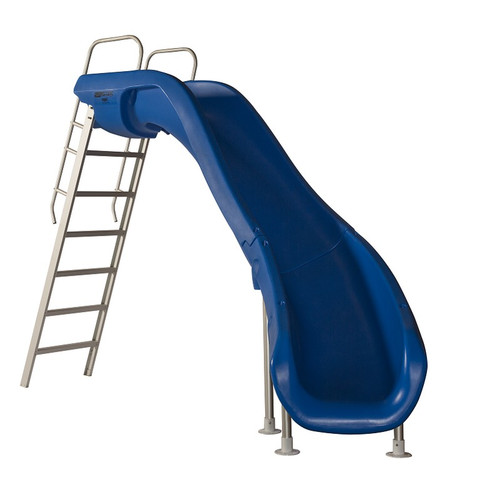 SR Smith - Rogue2 Pool Slide, Blue, Right Curve - 610-209-5813