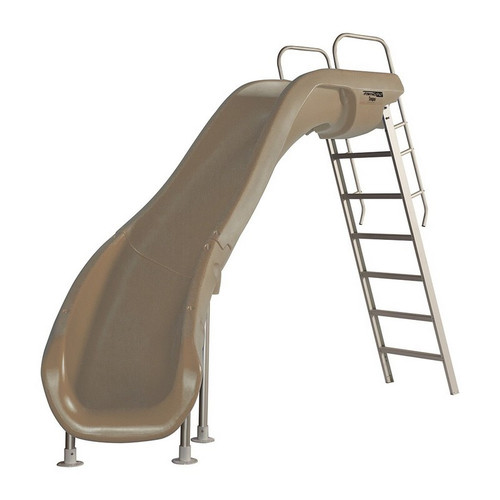 SR Smith - Rogue2 Pool Slide, Taupe, Left Curve - 610-209-58210