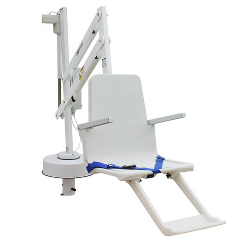 SR Smith - Splash! 300 - Spa Pool Lift - Gray Mist - No Anchor - ADA Compliant - 375-3000N