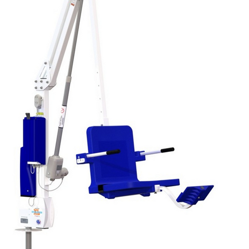 Aqua Creek - Lift - Revolution XL Deep Draft - 400lb Cap, No Anchor - White/Blue - F-REVXL-DD Close up