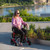 Triumph Mobility - Escape Rollator - 19", 21" and 24" seat height with sitting person