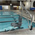 Spectrum Aquatics - Motion Trek BP 350 Pool Lift - W/Anchor - 350 lbs. - ADA compliant - 153121