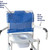 MJM International - 122-3TL-ADJ-10-QT-C-SF-DDA-SSDE - Chair Comes With Dual Swing Away Armrests And Full Backrest Mesh Sling Shown Here On A Different Chair