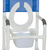 MJM International - 122-5HD-SQ-PAIL-DDA-FLS - Deluxe Elongated Open Front Flip Seat (Included)