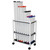 Therapy Rehab Weighted Bars- Mobile Storage Cart holds 40 bars - # TRWB-40C