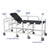 MJM International - Woodtone MRI Bariatric Sling Gurney w/600 Lbs Weight Cap. - WT920-B-MRI - Bariatric Sling Gurney With Five Position Elevating Headrest.