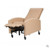 Winco - Vero XL Care Cliner - Gas Back - Fixed Arms - 5" Casters - Footplate - Infinite Position Backrest