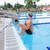Spectrum Aquatics - Xcellerator Starting Block - Single Post - No Anchor - 57282 - H-Style Backstroke Bar