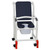 MJM International - Shower Chair 18" - # 118-3-SSDE-CBP-AB-SQ-PAIL-LSB-AT - Shown here in admiral blue.