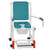 MJM International - Shower Chair 18" - # 118-3-SSDE-CBP-OB-DDA-SF-SQ-PAIL-AT - Shown here in ocean blue.