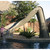 SR Smith - TurboTwister Pool Slide, Sandstone, Left Curve - 688-209-58223 - Installed at a pool