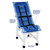 MJM Int. - Rec. Shower Chair/Double Base - 191-XL-B-B - Model Shown Here With One Base Extension And Casters - Model Comes With Two Base Extensions Without Casters