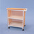 Healthline - Linen Cart w/Cover, 32" x 20" Shelf, 2 Shelves - LC322W3