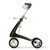 ACRE - Carbon Ultralight - Compact - Rollator - Outdoor & Indoor - British Racing Green - 5713504002894 - Forward-facing ergonomic handles that promote good posture.
