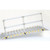 Roll-A-Ramp - Portable Boat Ramp System 30" wide, Straight End Handrail (Both Sides) - BP30-5-2 - Ramp comes with straight end handrail.