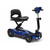 EV Rider - Transport 4M - Four Wheel Manual Fold Mobility Scooter - Blue - S19 4M-BLe - S19 4M-BL