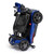 EV Rider - Transport 4M - Four Wheel Manual Fold Mobility Scooter - Blue - S19 4M-BL - Fold manually in seconds