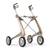 byACRE - Carbon Ultralight - Regular - Rollator - Outdoor & Indoor - Champagne Gold
