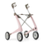 byACRE - Carbon Ultralight - Wide - Rollator - Outdoor & Indoor - Pale Rose