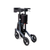 Triumph Mobility - Escape Heavy Duty HD Rollator Space Blue - seat height 21"# 500-30217 -  Folded back view