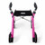 Nordic Pioneer - Peony Pink - Rollator - Outdoor & Indoor